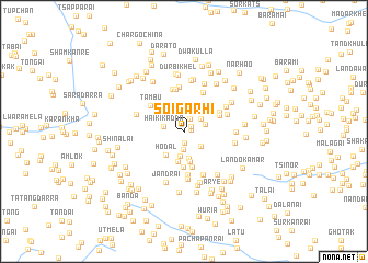 map of Soi Garhi