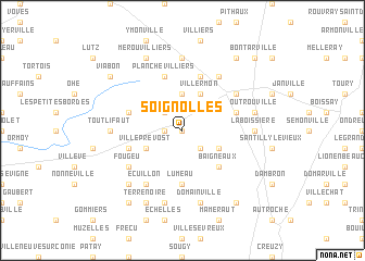 map of Soignolles