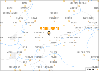 map of Şoimuşeni