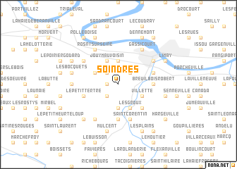 map of Soindres