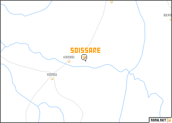 map of Soissaré