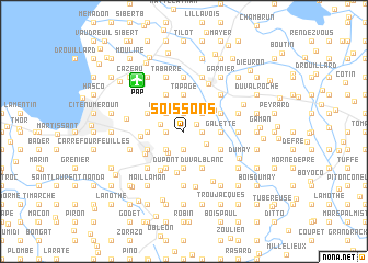 map of Soissons