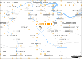 map of Soisy-sur-École