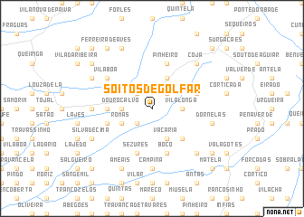 map of Soitos de Golfar