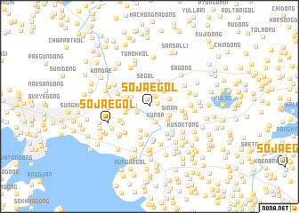 map of Sŏjae-gol