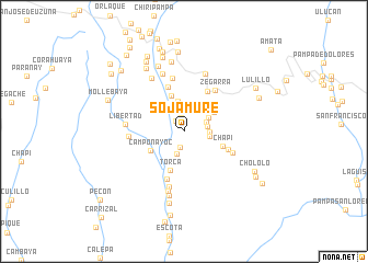 map of Sojamure