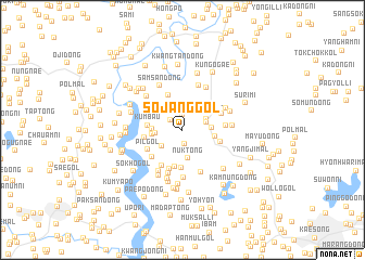 map of Sojang-gol