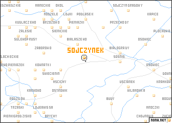 map of Sojczynek
