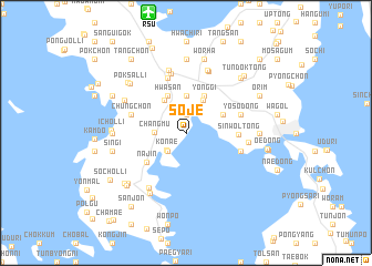 map of Soje