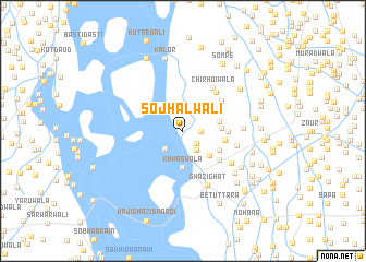 map of Sojhalwāli