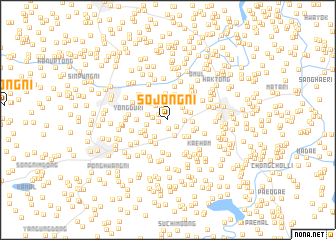 map of Sŏjŏng-ni