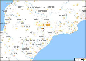 map of Sojoton