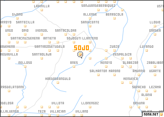map of Sojo