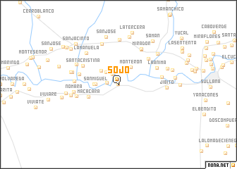 map of Sojo