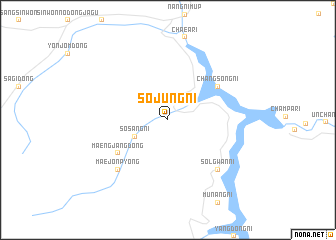 map of Sŏjung-ni