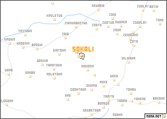 map of Sokali