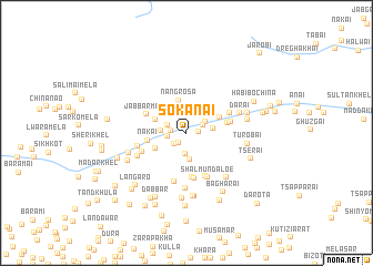 map of Sokanai