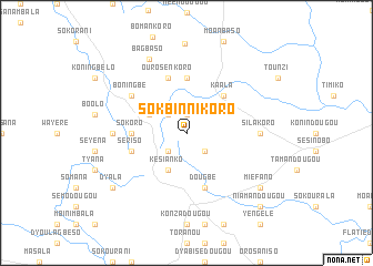 map of Sokbinnikoro