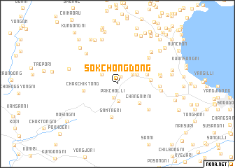 map of Sŏkchong-dong