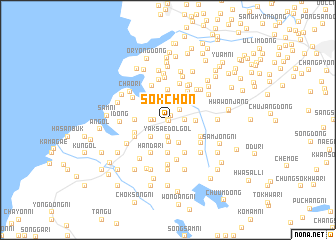 map of Sŏk-ch\