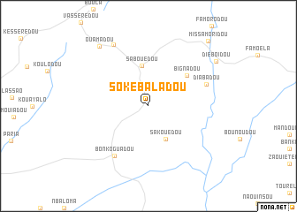 map of Sokébaladou