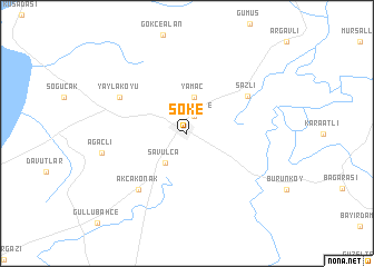 map of Söke