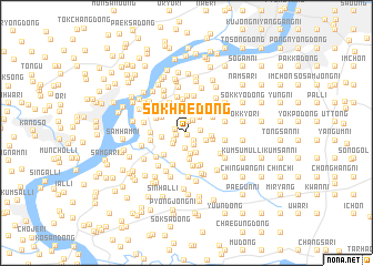 map of Sŏkhae-dong