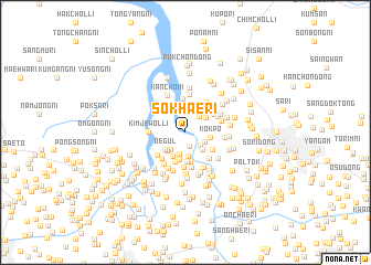 map of Sŏkhae-ri