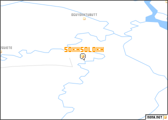 map of Sokhsolokh