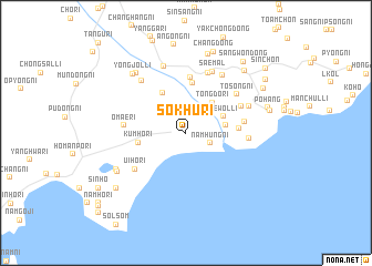 map of Sŏkhu-ri