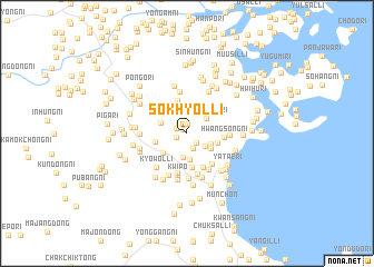 map of Sŏkhyŏl-li