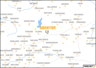 map of Sŏkhyŏn