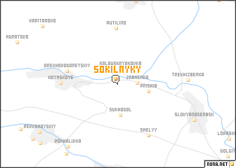 map of Sokilʼnyky