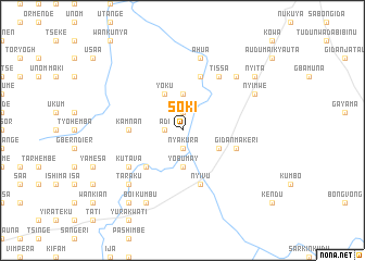 map of Soki