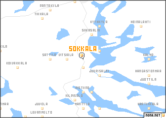 map of Sokkala
