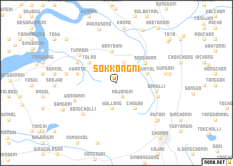 map of Sŏkkong-ni