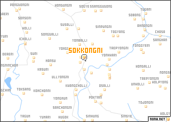 map of Sŏkkong-ni