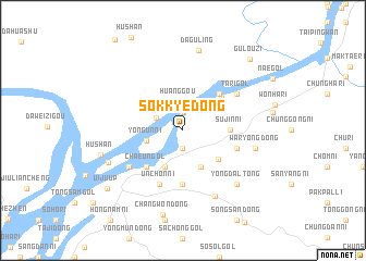 map of Sŏkkye-dong