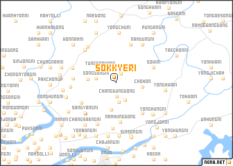 map of Sŏkkye-ri