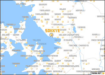 map of Sŏkkye