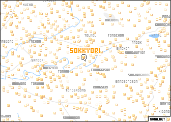 map of Sŏkkyo-ri