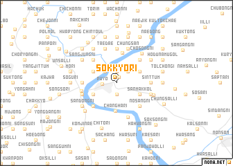 map of Sŏkkyo-ri