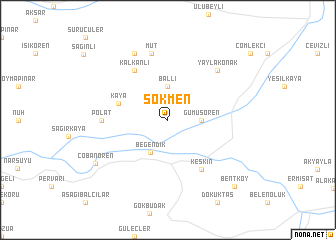map of Sokmen
