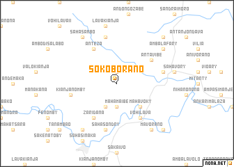 map of Sokoborano