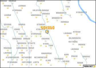 map of Sokodo