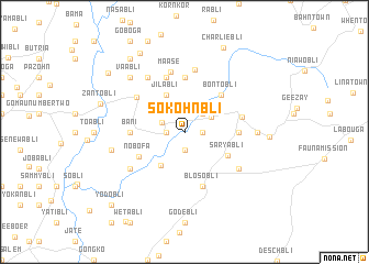 map of Sokohnbli