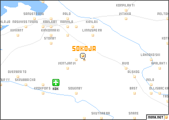 map of Sokoja