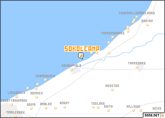 map of Sokol Camp