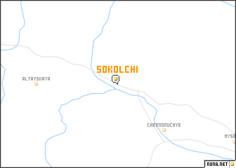 map of Sokol\