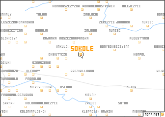 map of Sokole